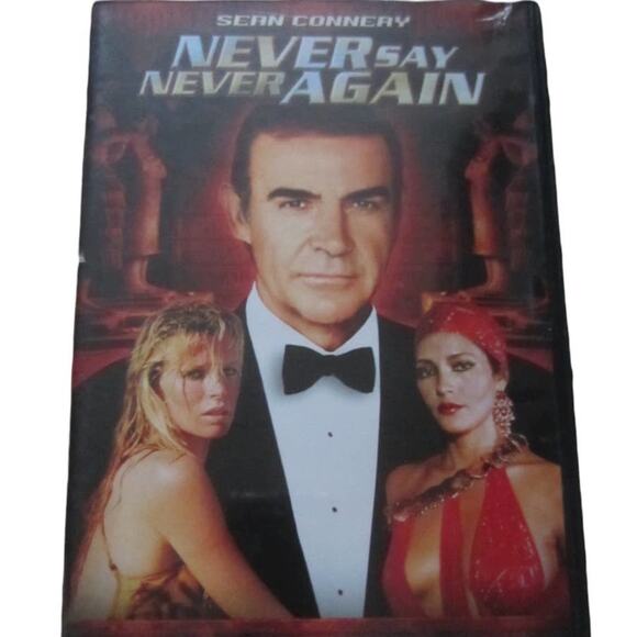 Never Say Never Again DVD Sean Connery James Bond 007 Action Spy Classic - Picture 1 of 4